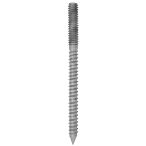 [HB38] Hanger Bolt for Solid Standoff - 3/8" X 6-1/2" - SS316 (3/8-16 UNC) Sale View