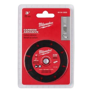 Milwaukee® Carbide Abrasive Blade 3" Manchester Cheap Pice