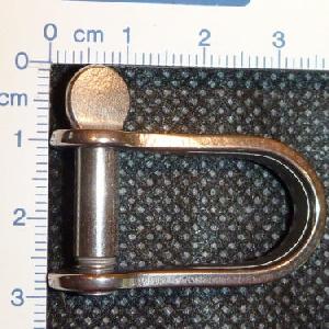 Stainless steel D-shackle 6mm Clearance Get To Buy