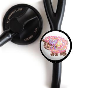 Pastel Swirl Sheep Stethoscope Tag Online Cheap Quality