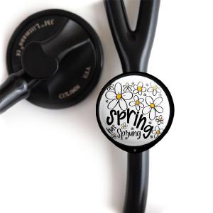 Spring Has Sprung Stethoscope Tag Very Cheap