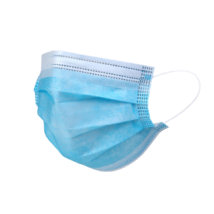 WASIP Blue Disposable Pleated Surgical Face Mask with Ear Loops, 50/Box Cheap Sale Shop