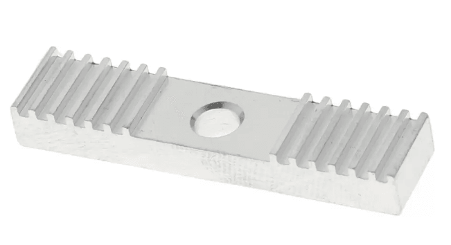 Plaque de fixation 9x40mm pour courroie GT2 Outlet Supply