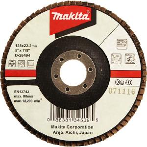 Flap Disc Fiberglass backing/Flat Makita D-28519 Discount Supply