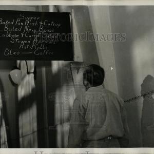 1939 Press Photo McNeil Island Prison Inmate Menu - RRW60475 Cheap Sale Countdown Package