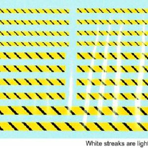 Yellow Hazard Stripes Outlet Locations Sale Online