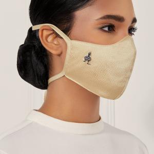 Woven Face Mask (Tie-back) in Honey Toast Best Sale Online