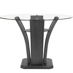 Camelia - Counter Height Table Base - Black Outlet The Cheapest