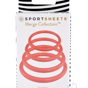 Rubber O Ring Coral 4pk Best Deals