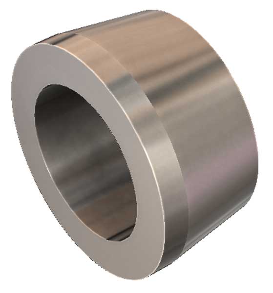 3/4" ID Narrow Misalignment Spacer Zinc Plated Steel 1-5/8 Inch Mounting Width Genuine Sale Online