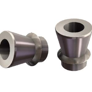 3/4" to 9/16" High Misalignment Spacer 2 5/8 Inch Mounting Width Pair Zinc Plated Steel Under 70 Dollars