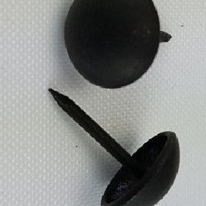 (Matte Black) Decorative Upholstery Tacks  7/16", Round Head (1000) Clearance Fake