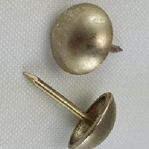 (Brushed Nickel) 7/16" Decorative Upholstery Tacks, Round Head (100) Ebay