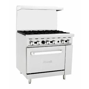Migali  6 Burner Range, 1 Oven, Natural Gas C-RO6-NG Limited Edition Cheap Pice