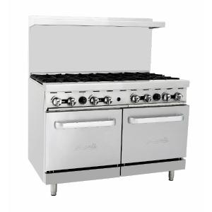 Migali 8 Burner Range, 2 Ovens, Liquid Propane C-RO8-LP Cheap Get To Buy