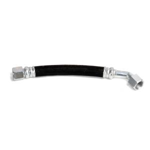 Hose, 7.5 Inch, Crimped On Steel Fittings, 45 to Straight Choice