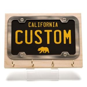 California Black License Plate Key Rack Cheap Cheap Online
