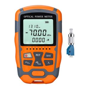 Altex Preferred MFG Fiber Optic Power Meter FC/SC/ST Universal Interface Built-in 10mW Visual Fault Locator (OPM & VFL) with 1pc FC to LC Adapter - FTVFL-10 Outlet View
