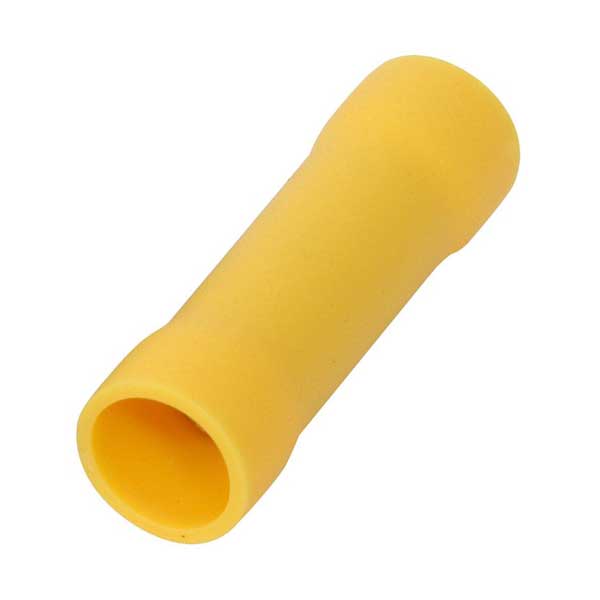 SR Components BUT-3F Yellow Insulated Butt Connector 12-10AWG 100pc Buy Cheap With Paypal