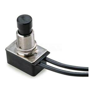 SPST ON - OFF PUSH BUTTON SWIT Outlet With Credit Card