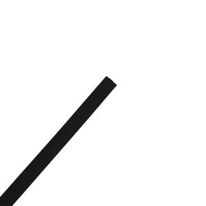 3/16 Inch Thin Wall Heat Shrink, 2:1, Black, 4FT Clearance High Quality