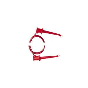36" Red Minigrabber Test Clip Patch Cord Sale With Credit Card