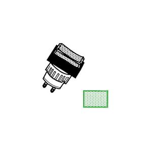 Rectangular Replacement Lens for Lighted Push Button Switches - Green Big Sale