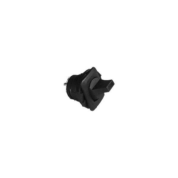 Round Paddle Lever Toggle Switch w/ Green LED Lamp - SPST / On - Off Sale Fashion