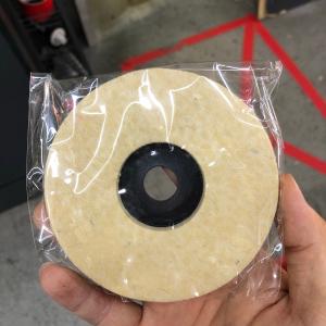 Brite 4"  Fine & White Felt Disc | Model : DISC-BF4W Order Cheap Online