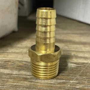 Brass Hose End 1/2"M X 1/2"H | Model : FIT-P024-4 Clearance Classic