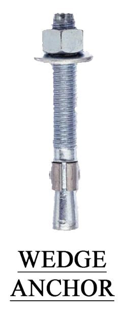 Aiko M12 x 100 SS Wedge Anchor | Model : WA-SS-A12100 Looking For