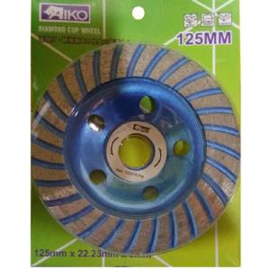 Aiko 5" Blue Turbo Diamond Cup Wheel | Model : DCW-ACW05-T Amazon Online