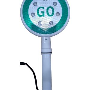 Flashing Led Stop & Go Plate Sign (Green & Red) | Model: SIGN-7451 Factory Outlet Cheap Pice