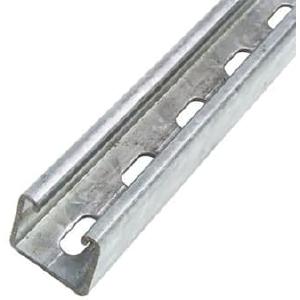 Unistud Channel Strut 41x21x2.5mm 5.8m (Hole) Hot Dip Galvanized | Model : CH13-HOLE-6M-G 2025 Unisex For Sale