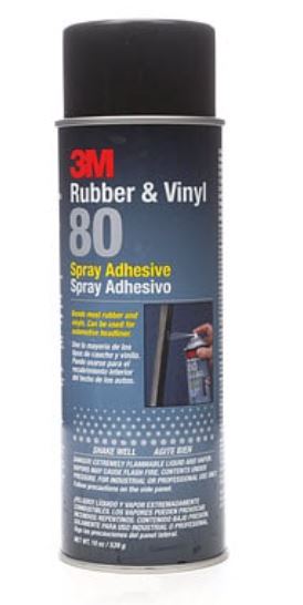 3M Rubber & Vinyl 80 Spray Adhesive | Model : 3M-80 Outlet Free Shipping Authentic