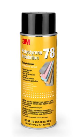 3M Polystyrene Insulation 78 Spray Adhesive | Model : 3M-78 Sale Latest