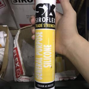 Siroflex Silicone 280ml | Colours : White, Clear, Grey Outlet Amazon