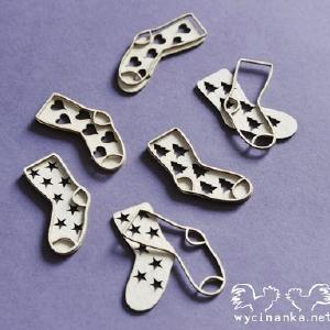 Wycinanka - Chipboard - Julestrømpe 4cm Cheap Sale Visit New