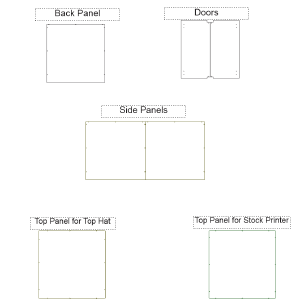 SV08 Clear Acrylic Panels - Full Set Supply Cheap Pice