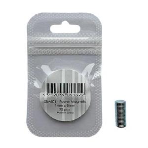 Simple and Basic Power Magnets 8mm. Classic Cheap Pice