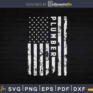 Proud Plumbery Flag Svg Png Cut File Free Shipping For Nice