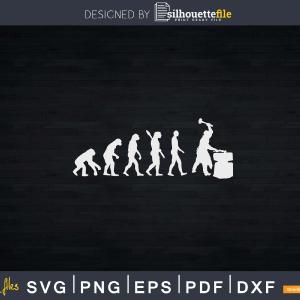 Blacksmith Evolution Bladesmith Svg Png Design Cutting File Cheap Sale Latest Collections