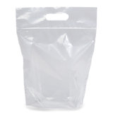 Wholesale Zip Closure Die Cut Handle Bag Plastic Bag - 19ZCFS1212 Cheap Sale 100% Original