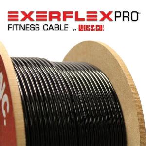OIL IMPREGNATED “EVERFLEX” CABLE OPTION per foot (3/16" coated to 1/4″) thick Online Online Outlet Sale