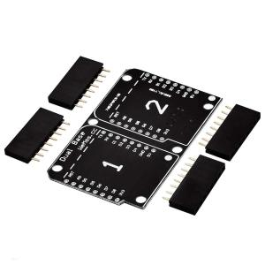 Dual Base Shield PCB Board Für D1 Mini NodeMCU ESP8266 Outlet With Paypal Order