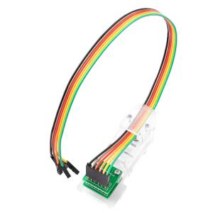 6 Pin Programmer SPI Modul Test Werkzeug PCB Klemme 1*6P Gold-beschichtete Pogo Pins Cheap 100% Authentic