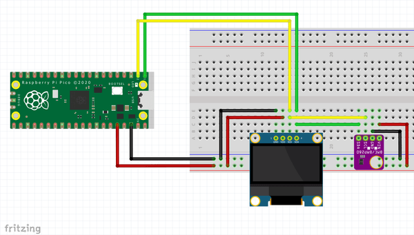 Wetterstation mit Raspberry Pi Pico und BME280 Quality Original