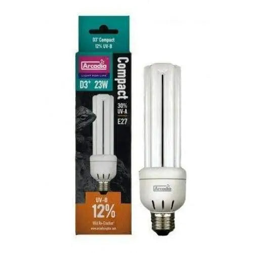 Arcadia D3 Compact 12% 23w CFL UV Bulbs Cheap Sale Really
