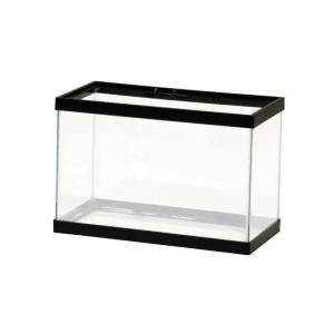 Aqueon® Standard Glass Rectangle Aquarium Black Frame/Clear Silicone Color Outlet Top Quality