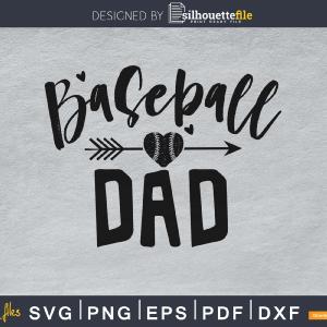 Baseball dad svg png digital cut cutting silhouette file Eastbay Cheap Online